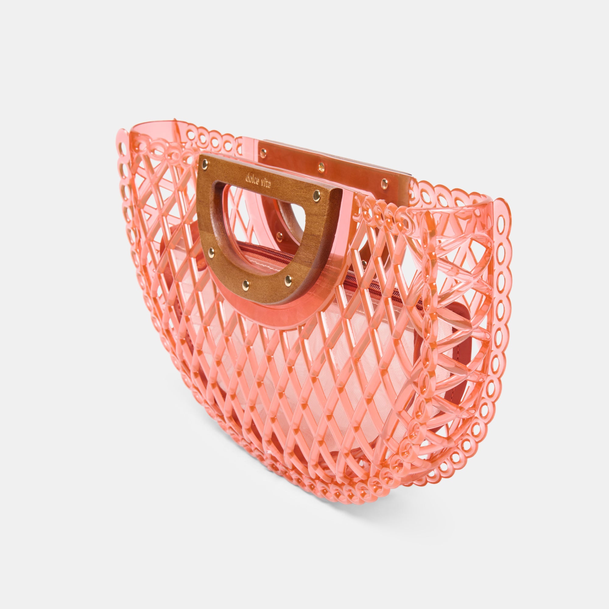 SOLANDRA CLUTCH CORAL JELLY