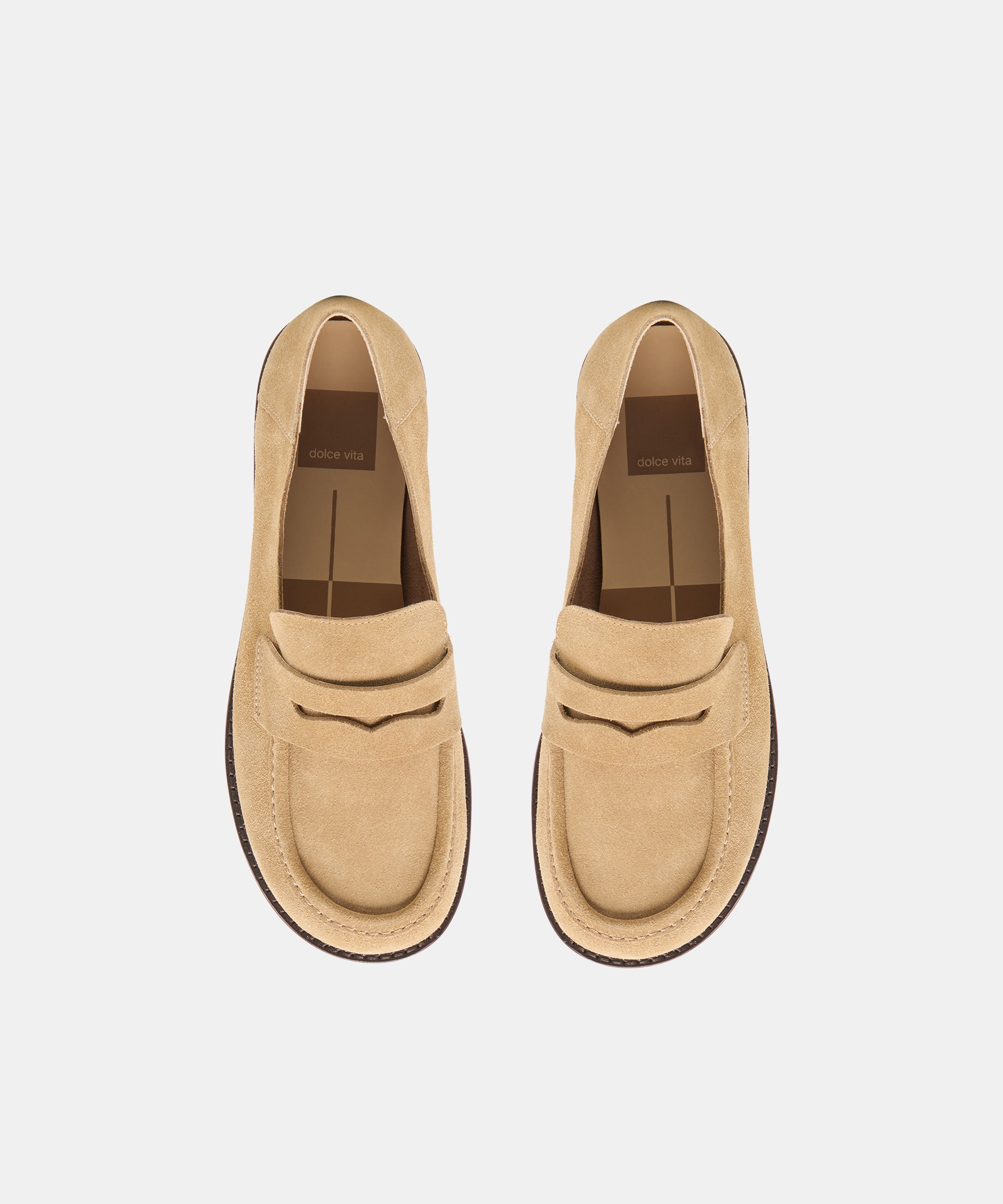 YASMYN LOAFERS CASHEW SUEDE
