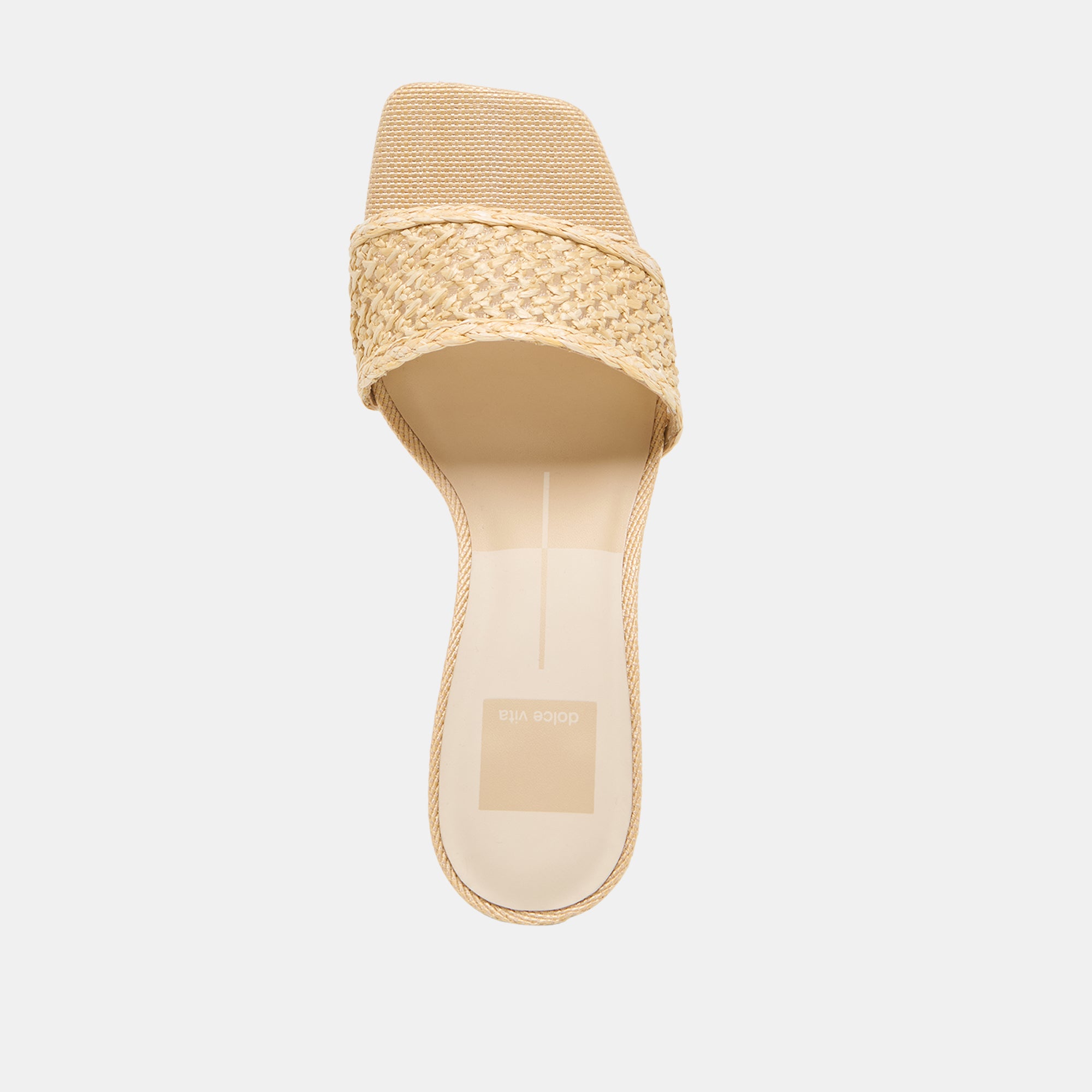 QAILY WEDGES LT NATURAL RAFFIA